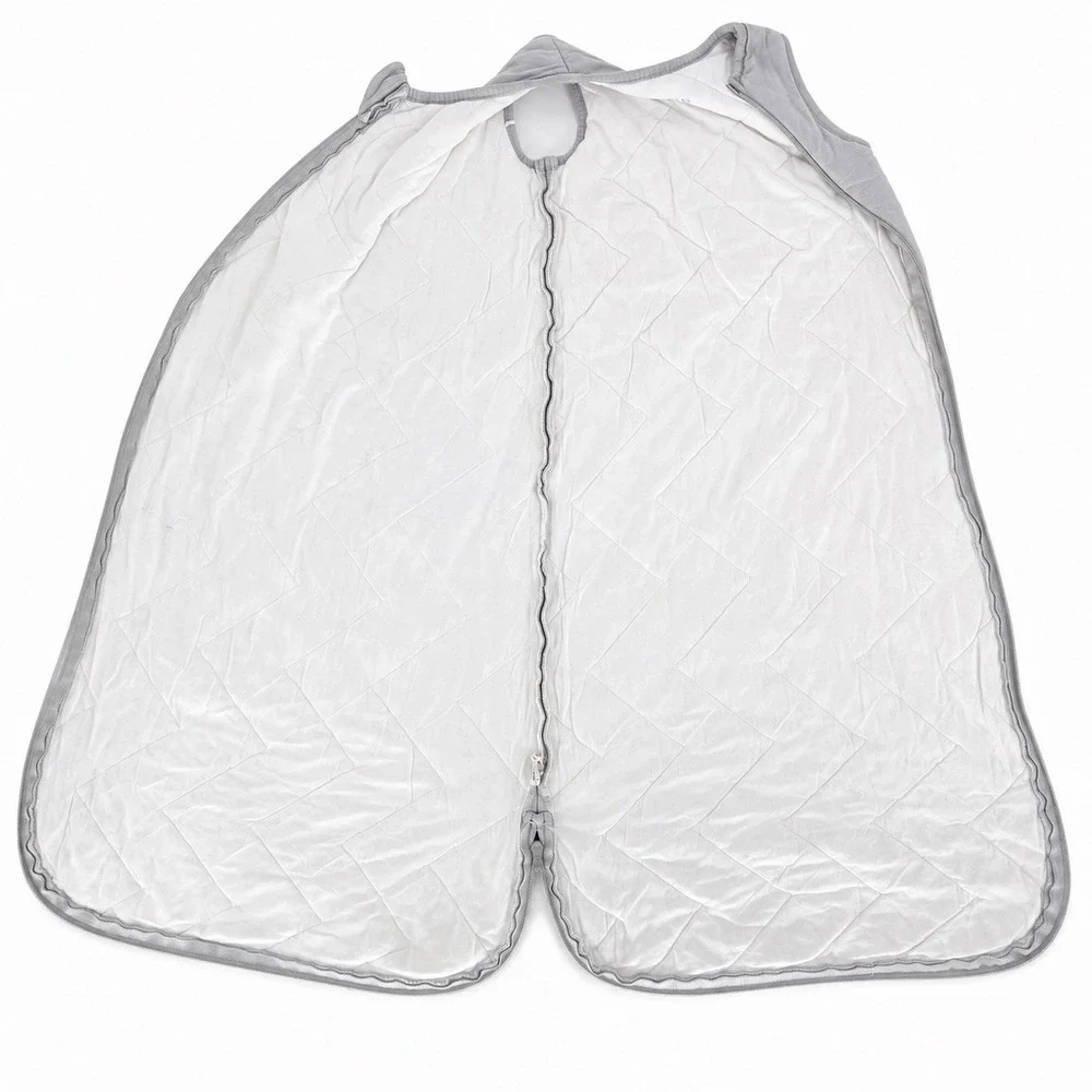 Kyte Baby Sleep Bag Sleepsack Size M 2.5 TOG Gray Bamboo Wearable Blanket